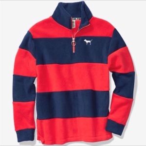 Victoria Secret PINK Polar Fleece Half Zip